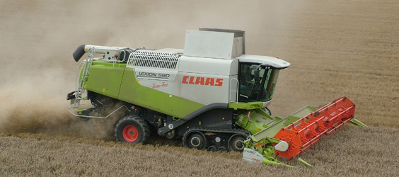 Reprogrammation Claas Tractor Lexion  580 430