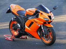 Yüksek kaliteli ayarlama fil Kawasaki ZX6RR 599cc  125hp